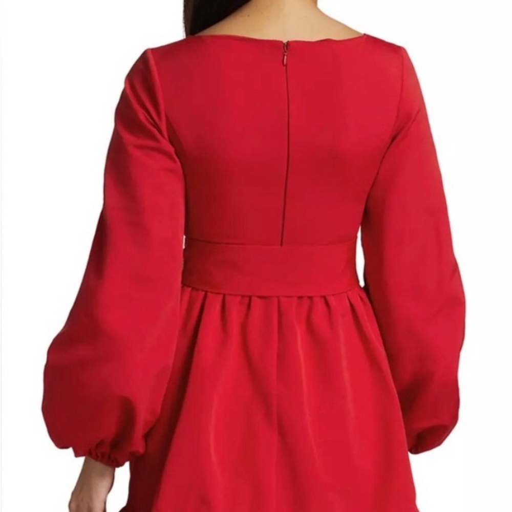 Staud Red Dress